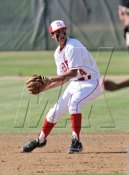 Thumbnail 2 in Savanna vs. Oaks Christian (CIF-SS D4 Playoff) photogallery.