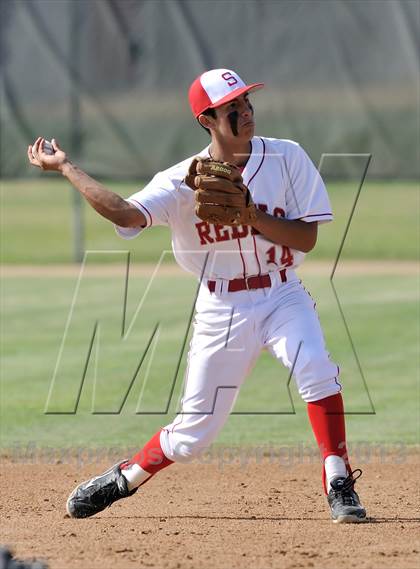 Thumbnail 3 in Savanna vs. Oaks Christian (CIF-SS D4 Playoff) photogallery.