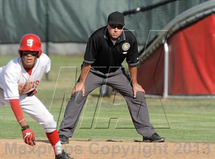 Thumbnail 3 in Savanna vs. Oaks Christian (CIF-SS D4 Playoff) photogallery.