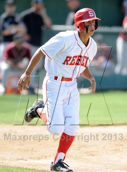 Thumbnail 3 in Savanna vs. Oaks Christian (CIF-SS D4 Playoff) photogallery.