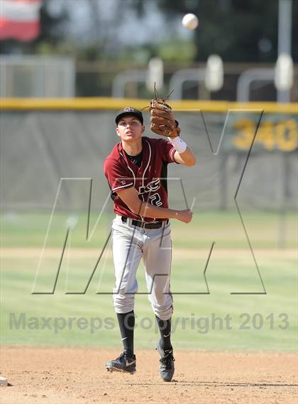Thumbnail 3 in Savanna vs. Oaks Christian (CIF-SS D4 Playoff) photogallery.