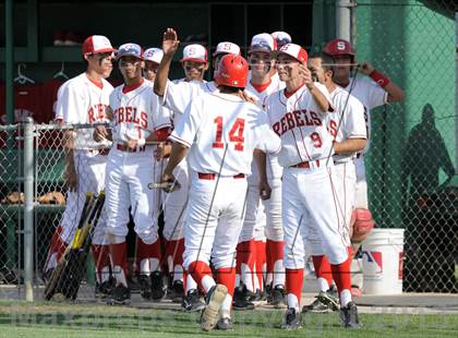 Thumbnail 2 in Savanna vs. Oaks Christian (CIF-SS D4 Playoff) photogallery.