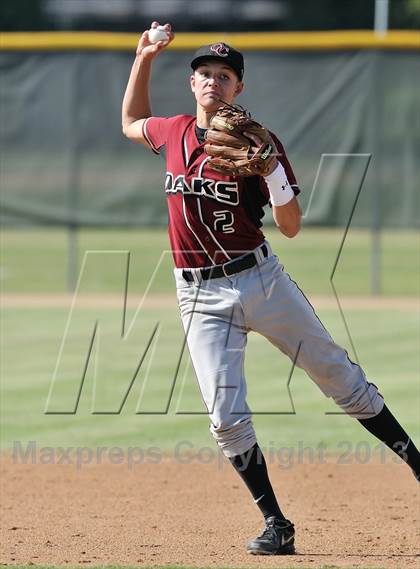 Thumbnail 2 in Savanna vs. Oaks Christian (CIF-SS D4 Playoff) photogallery.