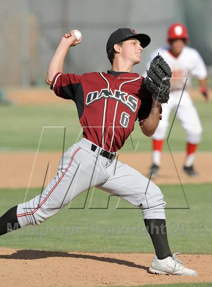 Thumbnail 1 in Savanna vs. Oaks Christian (CIF-SS D4 Playoff) photogallery.