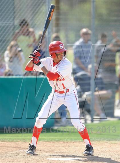 Thumbnail 3 in Savanna vs. Oaks Christian (CIF-SS D4 Playoff) photogallery.