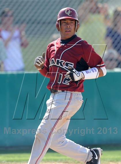 Thumbnail 2 in Savanna vs. Oaks Christian (CIF-SS D4 Playoff) photogallery.