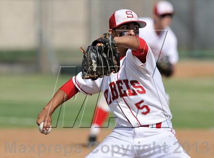 Thumbnail 2 in Savanna vs. Oaks Christian (CIF-SS D4 Playoff) photogallery.