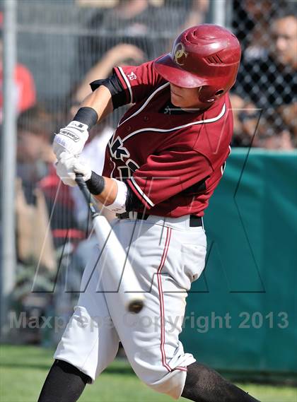 Thumbnail 2 in Savanna vs. Oaks Christian (CIF-SS D4 Playoff) photogallery.