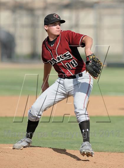 Thumbnail 1 in Savanna vs. Oaks Christian (CIF-SS D4 Playoff) photogallery.