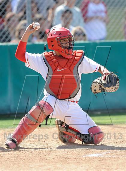 Thumbnail 3 in Savanna vs. Oaks Christian (CIF-SS D4 Playoff) photogallery.