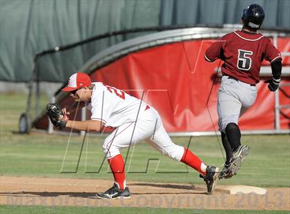 Thumbnail 1 in Savanna vs. Oaks Christian (CIF-SS D4 Playoff) photogallery.