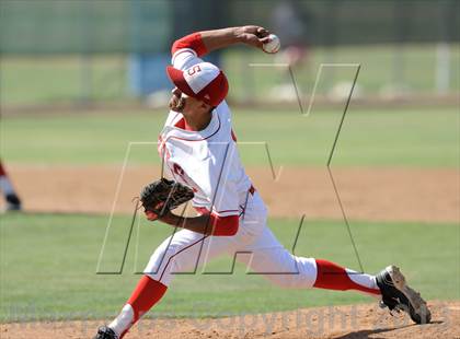 Thumbnail 1 in Savanna vs. Oaks Christian (CIF-SS D4 Playoff) photogallery.