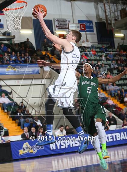 Thumbnail 2 in Ogdensburg Free Academy vs Woodlands (NYSPHSAA Class B Semifinal) photogallery.