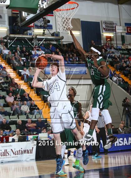 Thumbnail 1 in Ogdensburg Free Academy vs Woodlands (NYSPHSAA Class B Semifinal) photogallery.