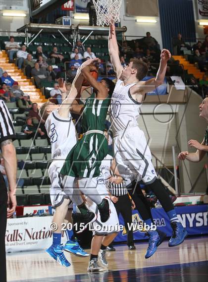 Thumbnail 2 in Ogdensburg Free Academy vs Woodlands (NYSPHSAA Class B Semifinal) photogallery.