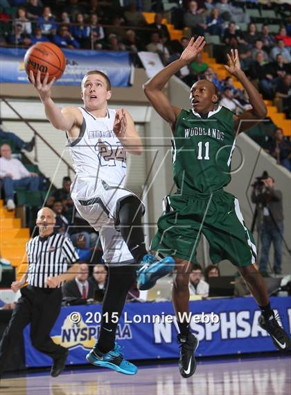 Thumbnail 3 in Ogdensburg Free Academy vs Woodlands (NYSPHSAA Class B Semifinal) photogallery.