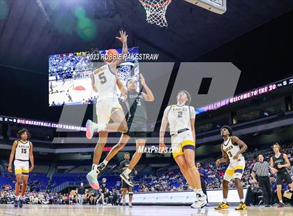 Thumbnail 2 in Randall @ Oak Cliff Faith Family Academy (UIL 4A Basketball State Semifinal) photogallery.