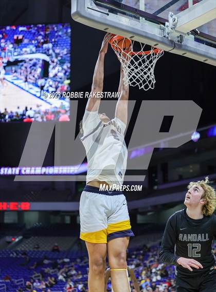 Thumbnail 2 in Randall @ Oak Cliff Faith Family Academy (UIL 4A Basketball State Semifinal) photogallery.