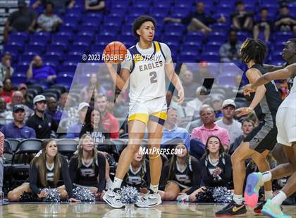 Thumbnail 1 in Randall @ Oak Cliff Faith Family Academy (UIL 4A Basketball State Semifinal) photogallery.
