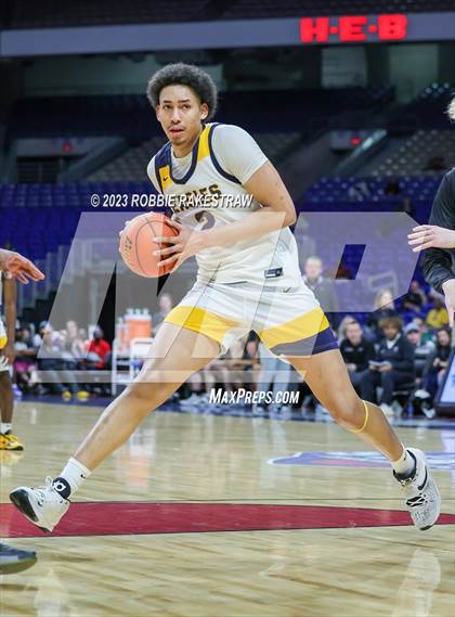 Thumbnail 1 in Randall @ Oak Cliff Faith Family Academy (UIL 4A Basketball State Semifinal) photogallery.