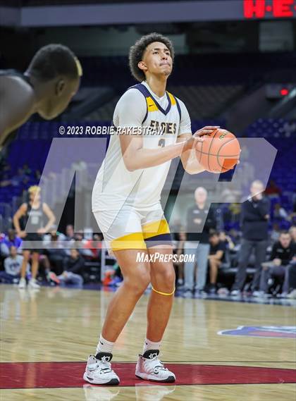 Thumbnail 2 in Randall @ Oak Cliff Faith Family Academy (UIL 4A Basketball State Semifinal) photogallery.