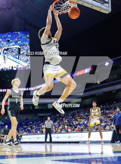 Thumbnail 3 in Randall @ Oak Cliff Faith Family Academy (UIL 4A Basketball State Semifinal) photogallery.
