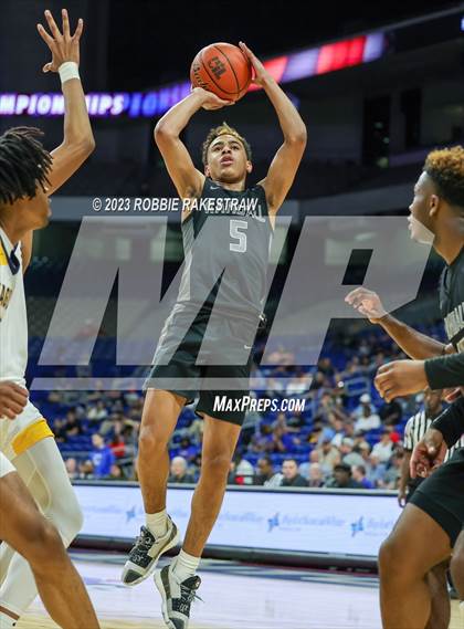 Thumbnail 2 in Randall @ Oak Cliff Faith Family Academy (UIL 4A Basketball State Semifinal) photogallery.