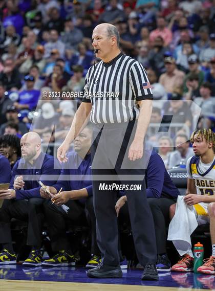 Thumbnail 2 in Randall @ Oak Cliff Faith Family Academy (UIL 4A Basketball State Semifinal) photogallery.