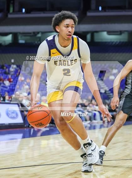Thumbnail 2 in Randall @ Oak Cliff Faith Family Academy (UIL 4A Basketball State Semifinal) photogallery.