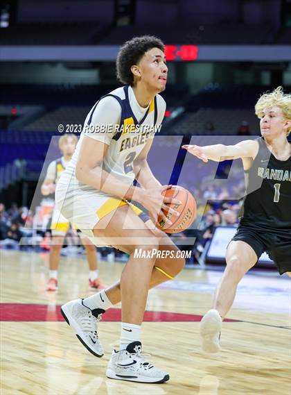 Thumbnail 3 in Randall @ Oak Cliff Faith Family Academy (UIL 4A Basketball State Semifinal) photogallery.