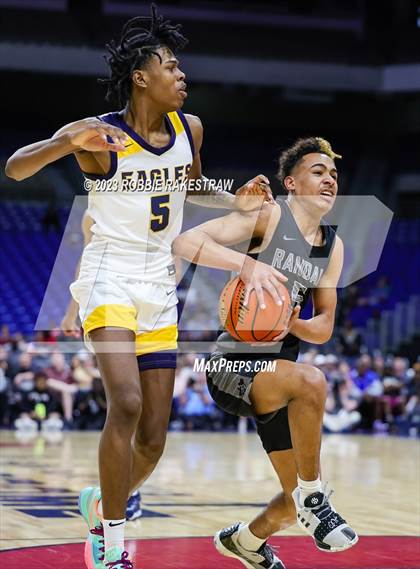 Thumbnail 2 in Randall @ Oak Cliff Faith Family Academy (UIL 4A Basketball State Semifinal) photogallery.