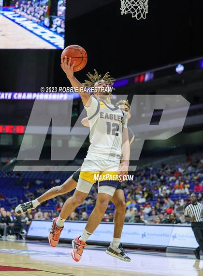 Thumbnail 3 in Randall @ Oak Cliff Faith Family Academy (UIL 4A Basketball State Semifinal) photogallery.