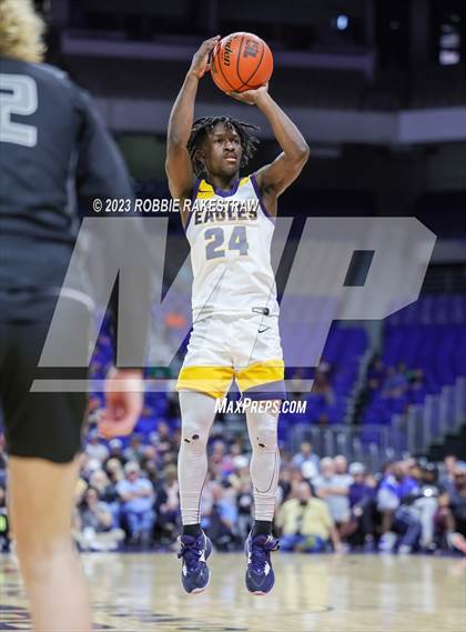 Thumbnail 1 in Randall @ Oak Cliff Faith Family Academy (UIL 4A Basketball State Semifinal) photogallery.