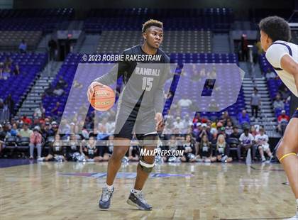 Thumbnail 2 in Randall @ Oak Cliff Faith Family Academy (UIL 4A Basketball State Semifinal) photogallery.
