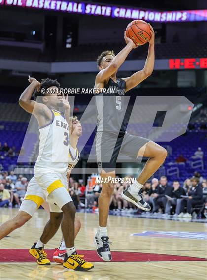 Thumbnail 3 in Randall @ Oak Cliff Faith Family Academy (UIL 4A Basketball State Semifinal) photogallery.