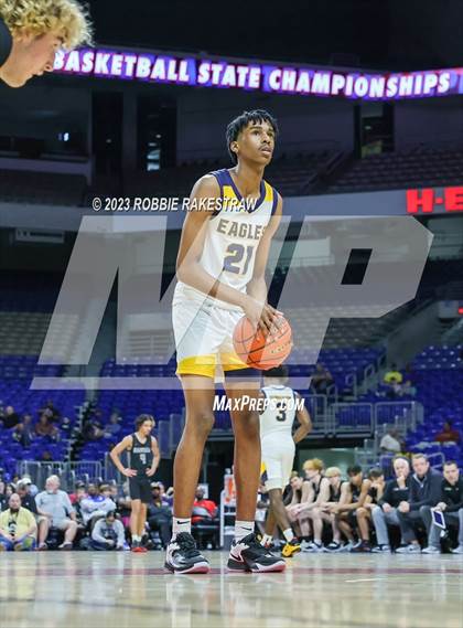 Thumbnail 1 in Randall @ Oak Cliff Faith Family Academy (UIL 4A Basketball State Semifinal) photogallery.
