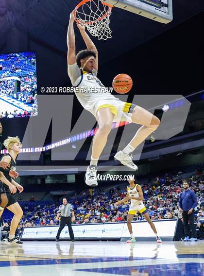 Thumbnail 1 in Randall @ Oak Cliff Faith Family Academy (UIL 4A Basketball State Semifinal) photogallery.