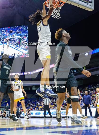 Thumbnail 2 in Randall @ Oak Cliff Faith Family Academy (UIL 4A Basketball State Semifinal) photogallery.