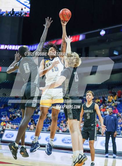 Thumbnail 2 in Randall @ Oak Cliff Faith Family Academy (UIL 4A Basketball State Semifinal) photogallery.
