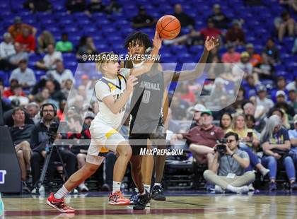 Thumbnail 3 in Randall @ Oak Cliff Faith Family Academy (UIL 4A Basketball State Semifinal) photogallery.