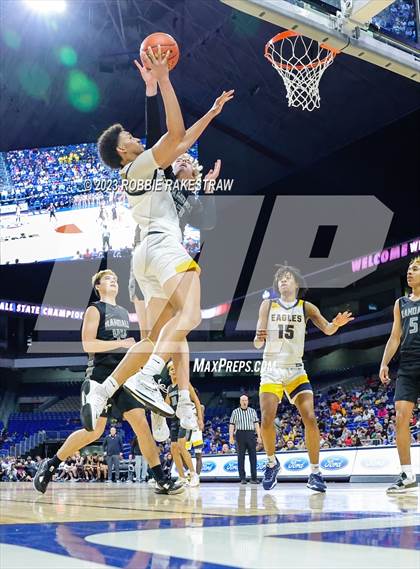 Thumbnail 3 in Randall @ Oak Cliff Faith Family Academy (UIL 4A Basketball State Semifinal) photogallery.