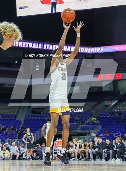Thumbnail 2 in Randall @ Oak Cliff Faith Family Academy (UIL 4A Basketball State Semifinal) photogallery.
