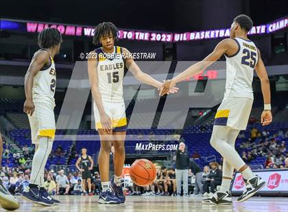 Thumbnail 2 in Randall @ Oak Cliff Faith Family Academy (UIL 4A Basketball State Semifinal) photogallery.
