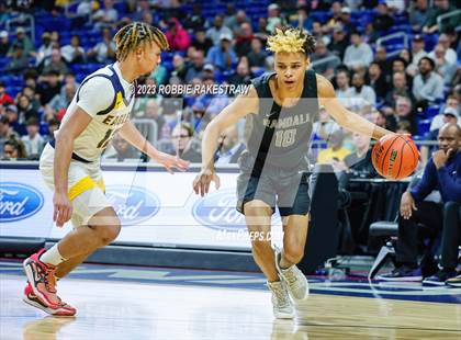 Thumbnail 2 in Randall @ Oak Cliff Faith Family Academy (UIL 4A Basketball State Semifinal) photogallery.