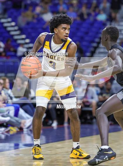 Thumbnail 2 in Randall @ Oak Cliff Faith Family Academy (UIL 4A Basketball State Semifinal) photogallery.