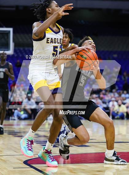 Thumbnail 1 in Randall @ Oak Cliff Faith Family Academy (UIL 4A Basketball State Semifinal) photogallery.