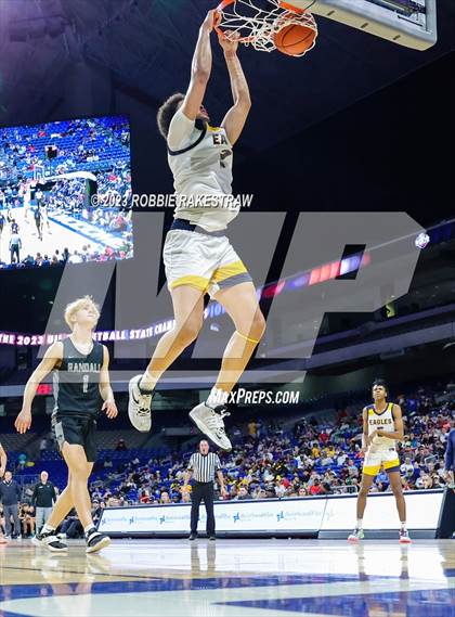Thumbnail 2 in Randall @ Oak Cliff Faith Family Academy (UIL 4A Basketball State Semifinal) photogallery.