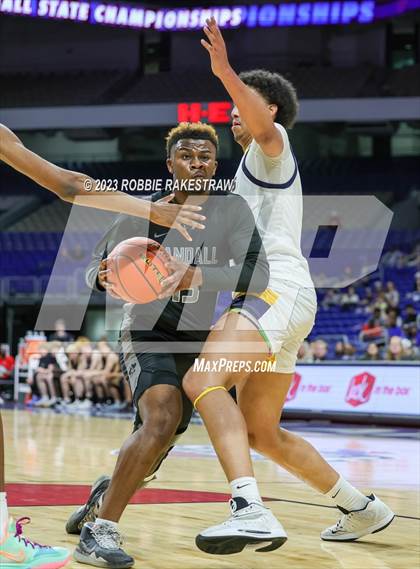 Thumbnail 2 in Randall @ Oak Cliff Faith Family Academy (UIL 4A Basketball State Semifinal) photogallery.