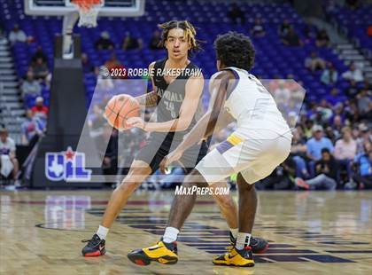 Thumbnail 3 in Randall @ Oak Cliff Faith Family Academy (UIL 4A Basketball State Semifinal) photogallery.