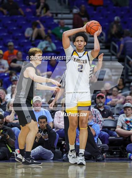 Thumbnail 1 in Randall @ Oak Cliff Faith Family Academy (UIL 4A Basketball State Semifinal) photogallery.